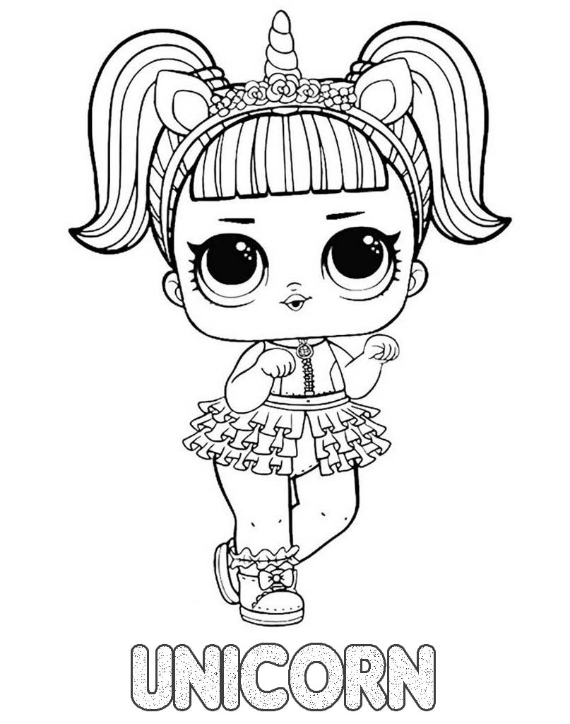 LOL Suprise kolorowanki